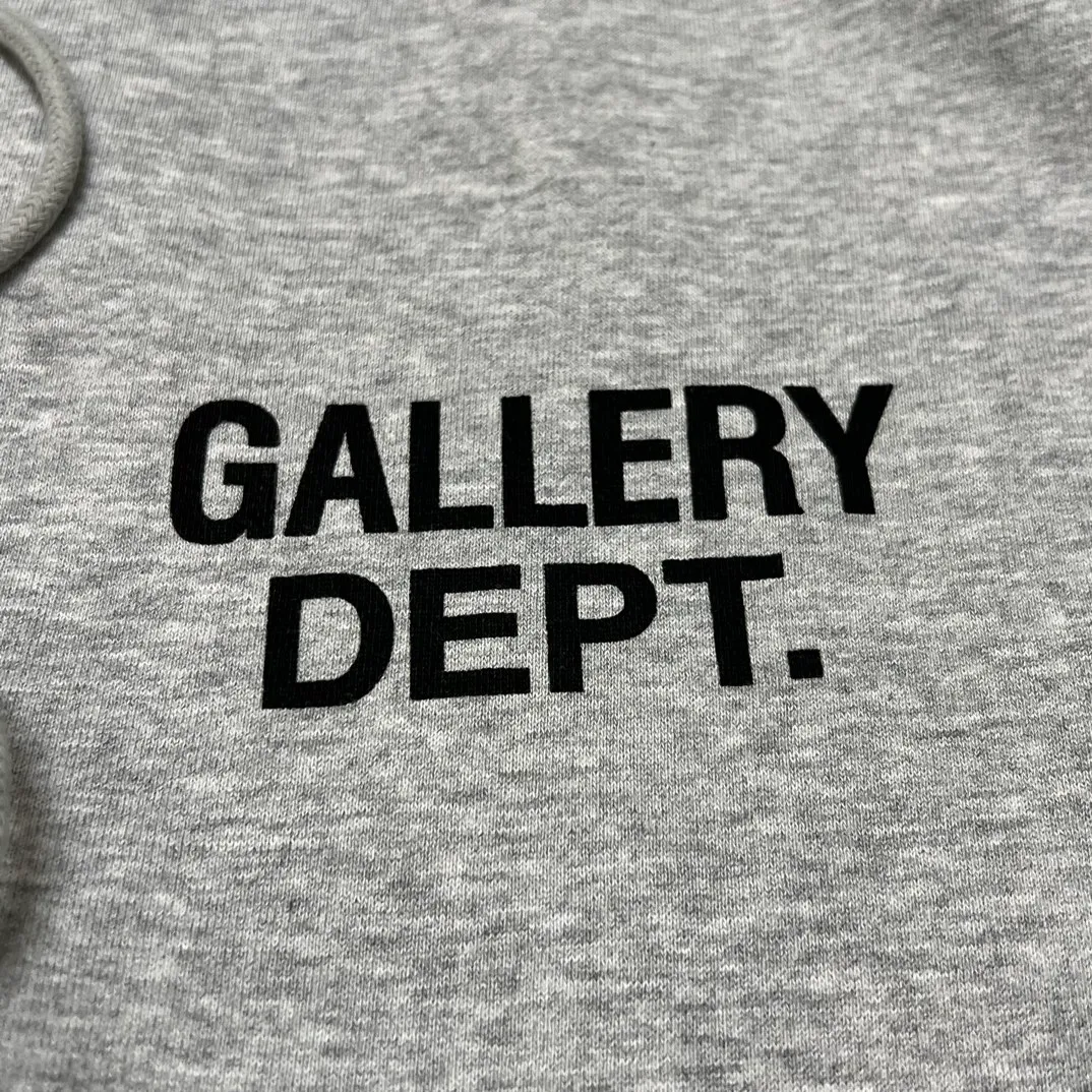 GALLERY DEPT. ENGLISH LOGO SWEAT PANTS E English basic logo sweatpants Vintage washed trousers floral gray S-XL